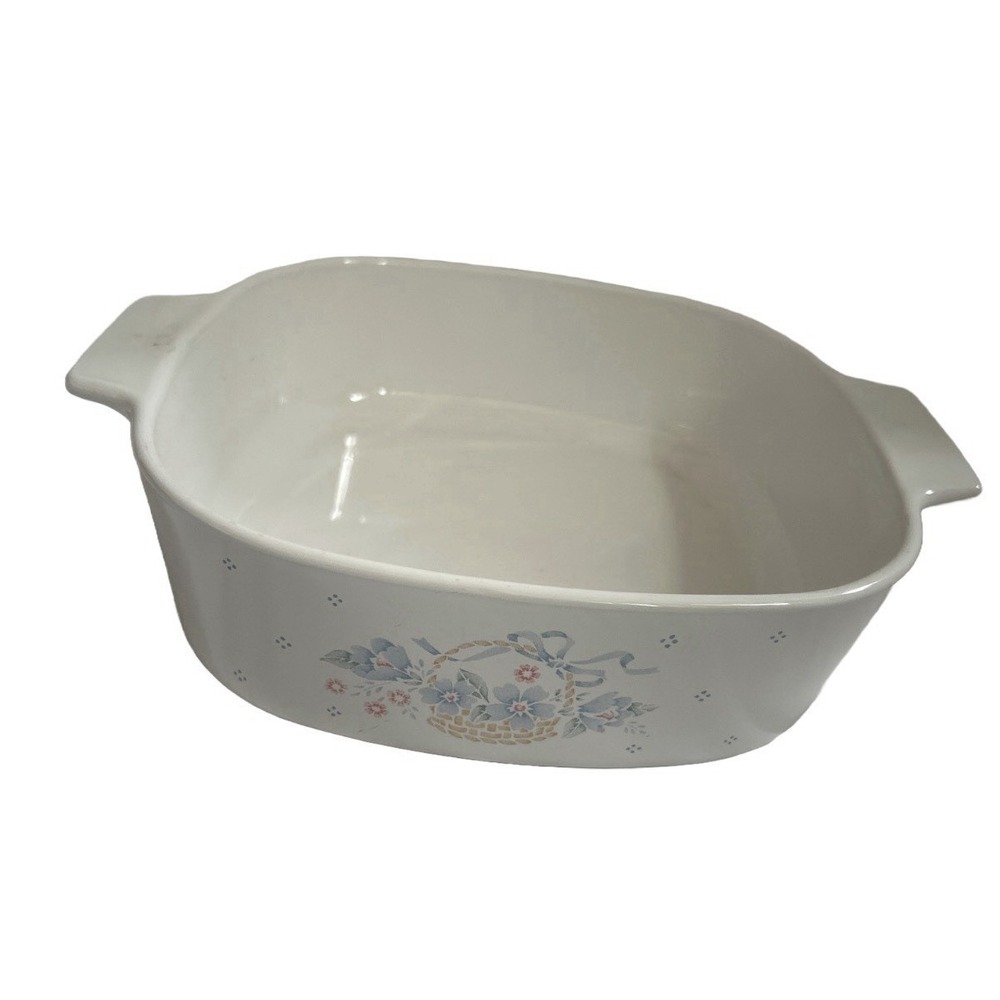 Corning Ware Country Cornflower Rectangular  Casserole A-2-B 2LCirca 1988-1993